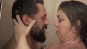 sexo quente no chuveiro com esposa coroa loira rabuda - alessandra maia e mario aquele