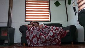 I watch a movie with my stepmother and we start fucking.