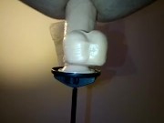 Ma commande et le gros gode SI ignite dans mon cul (Bottomtoys)