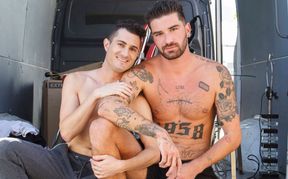 Young Twink Boy Stepbrother Fucked Outside By Straight Bro