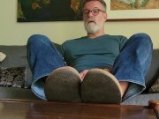 under the spell of Master's feet
