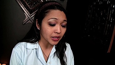 Mika Tan Sucks Glory Hole Cock Deepthroat