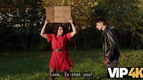 Curvy Brunette GILF Enjoyed Hardcore Sex With Her Bestie's Stepson When Given the Public Shame Lesson