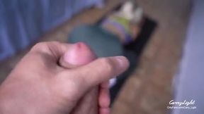 Step Mom Surprises Step Son with a Quick Release While Husband is Home - A Steamy Encounter!