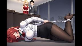 Bondage Confessions #192B: Office Surrender to Dominant Desires (Animated)