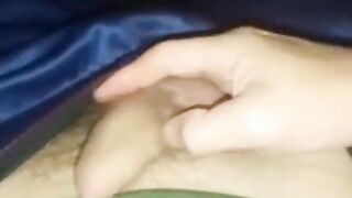 Father stroking over naked hotwife nymphs