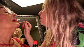 Lesbian fingering fun until orgasm