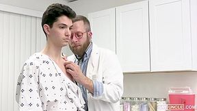 Skinny Twink Gets A Deep Anal Exam