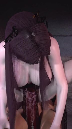 Cao Ying Fuck the Old Man - 3D Animation Hentai