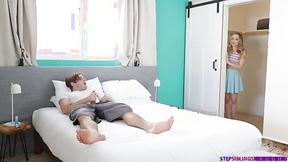 ”Naughty step sis pranks then fucks her step bro! - Anna Claire Clouds”