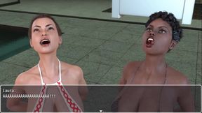 [Gameplay] Laura, Lustful Secrets: Interracial Group Sex And Cumshot-Ep20