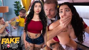 Blowjob scene with glamour ladylove from Fake Hostel