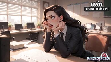 Four-Penised Office Orgy: Creamy Cum Drenches Secretary