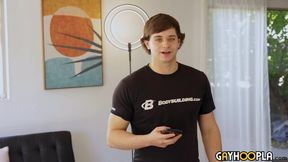 Masterful masturbation from thicc Dillon James