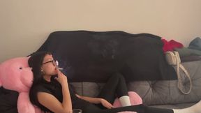 SEPTEMBER - LIE DOWN AND SMOKE A CIGARETTE.