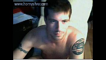 Cute Tattooed Guy Cums on Cam