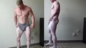 Gutsy Muscle Man Acquires In Natures Garb