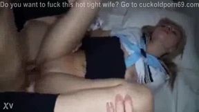 Sweet Girlfriend Cheating and Riding Another Cock