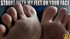 KingMarti: Stroke With My Feet On Your Face - 4k UHD 2160p