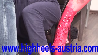 redhead madame boot domination