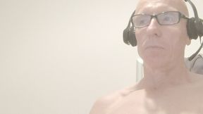 Stroking My Huge Cock For You