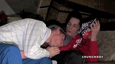 1271 hto sneaker sex in the sofa wiht friends