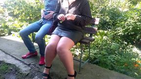 Sexy Curvy Mother-in-law Knows How to Attract the Attention of Her Fetishist Son-in-law