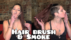 Hair Brush Ponytail Smoke Custom