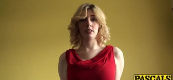 Big Boobs blonde girl Jessica Jensen doing it all by