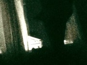 Public Jerking in window for neighbors to watch in night vision