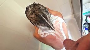 He Pee on Me when I wash my Hair helps me wetting Compilation few Videos