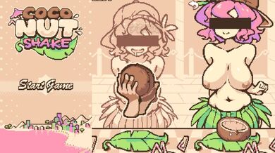 Coconut wet tits milked on the beach with a smile