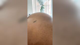 Black Makes Her Boyfriend Tongue Pounded Her Before Work