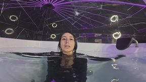 submersion and breath-holding challenge - swimwear