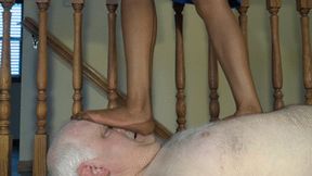 Head, Face, and Neck Trample in RHT Seamed Nylons - FULL HD 1080p