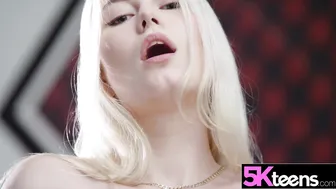 Fiery Finnish Blonde Mimi Cica's Petite Frame and Tattoos in Wild Action