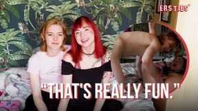 Ersties - Charming Blonde Jade R Fingers Eva Until She Cums
