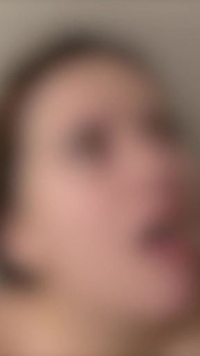 Naughty Latina Slut Drinking Piss &amp; Deep Throating Cock POV On Her Knees   Clip 1