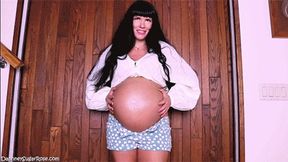 A Delicious Date ( Big Belly Same Size Vore ) -Mp4
