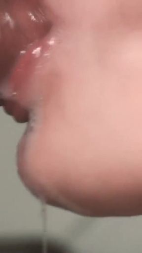 I cum in my wife's mouth and on her face: a compilation of oral creampies   Clip 1