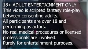 Naughty Nurse Rimming & Prostate Milking Blowjob – Ends in MASSIVE Facial Cumshot