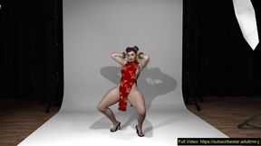 Chun Li Sexy Dance Chinese Dress Dance