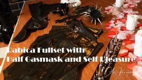 Rabica Fullset with Half Gasmask with Self Pleasure