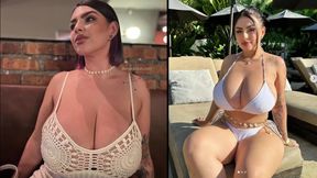 Huge natural breasts in many ways - Laura Orsolya