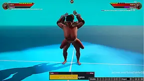 Furia Battles Temps in Naked Fighter 3D – Stripped Combat Showdown