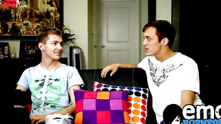 Blown Away 18yo Hunk Brice Carson Fucks Hard, Cums Harder
