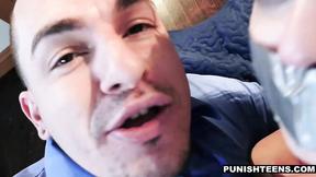 ”Harley Ann Wolf gagged & banged rough”