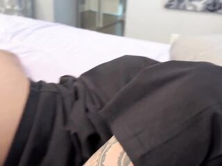 Stepsister Lacey Jayne Reverse Rides Teddy Tarantino's Ramrod