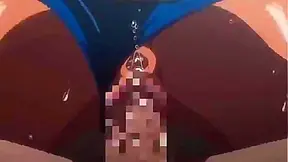 Trs Garotas Sensuais Envolvem Jovem em Cena Quente de Hentai Ertico