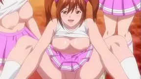 Cheer Squad Takes Turns Riding Coachs Huge Cock for Maximum Ecstasy